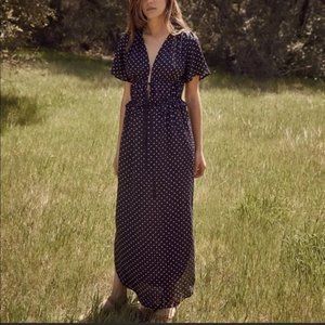 Loretta Dress - Midnight Dot